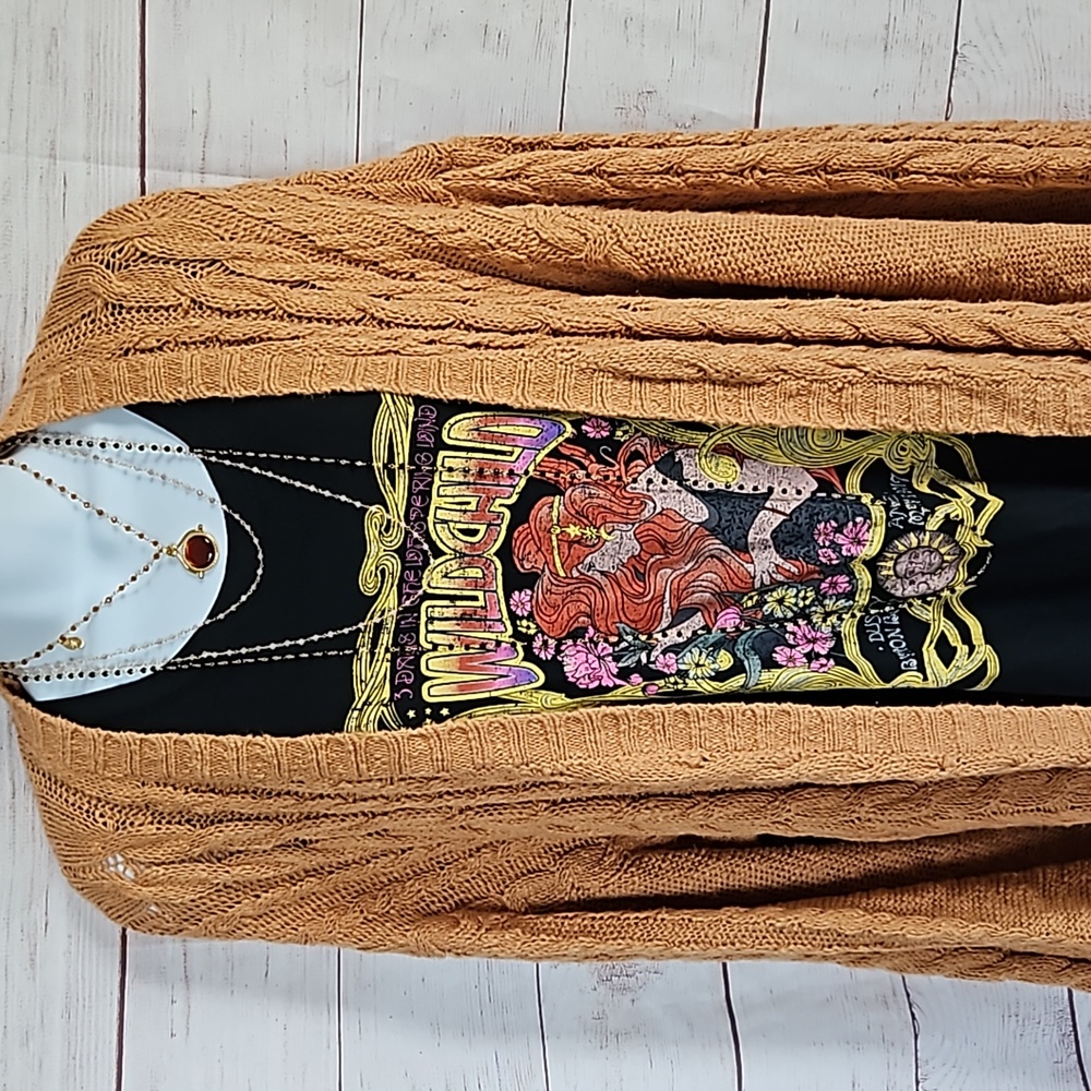 Spell & The Gypsy Collective Yellowstone Knit Cardigan Size M/L - Picture 3 of 16